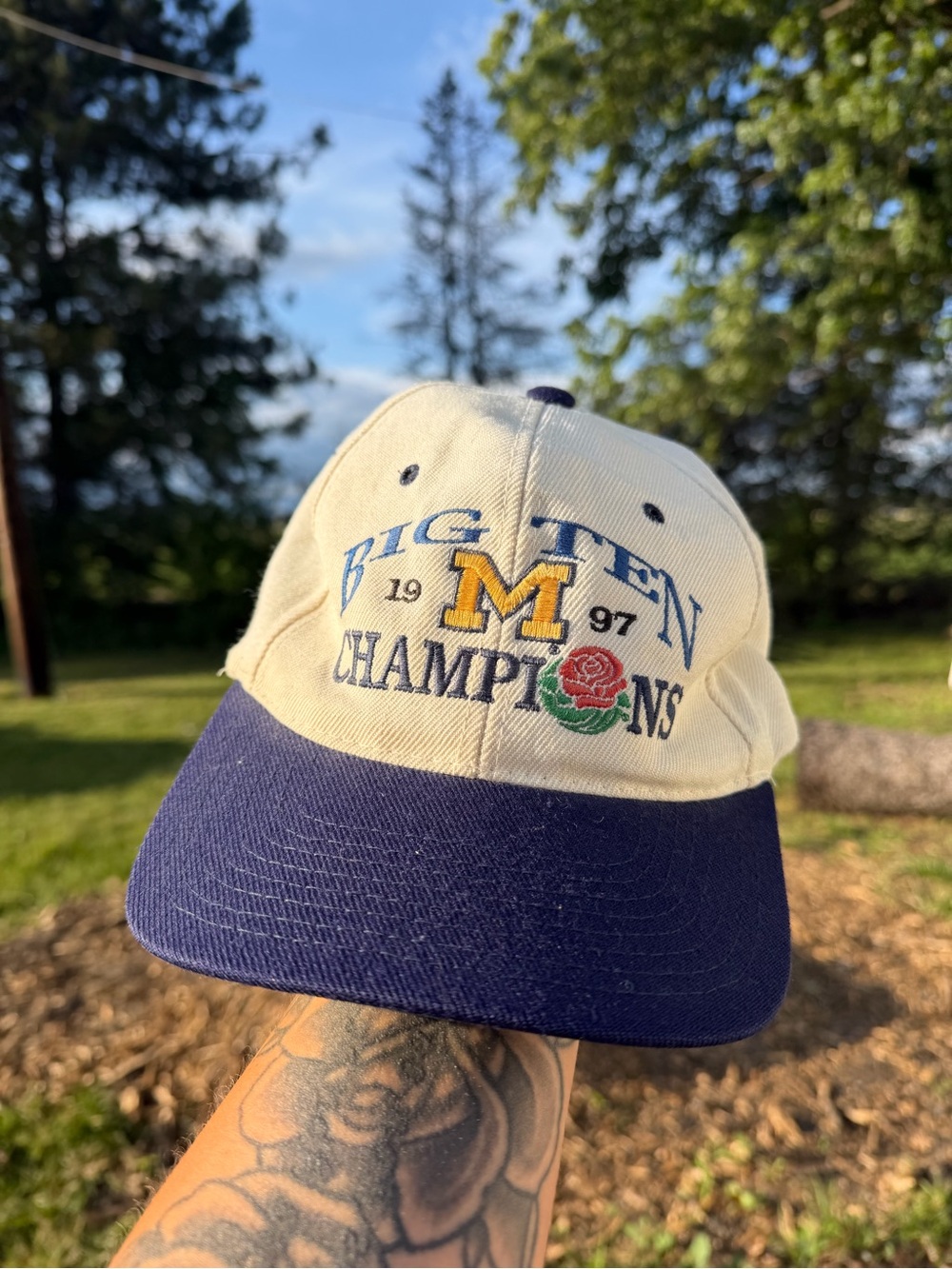 VTG Michigan Big Ten Champions 1997 Hat - See Flaws